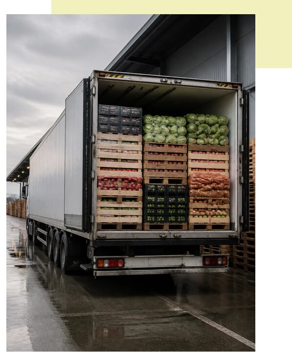 Перевозка плодоовощной продукции в Нерюнгри по цене от 5430 р. | Агросервис-Нрю