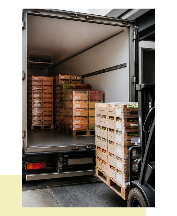 Перевозка сельхозпродукции на паллетах с доставкой в Нерюнгри
