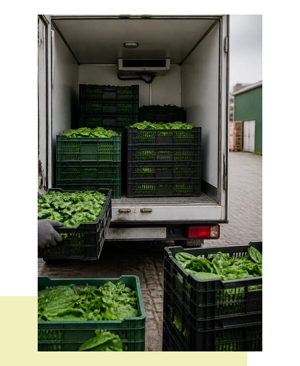Перевозка шпината в Нерюнгри с сохранением свежести продукции